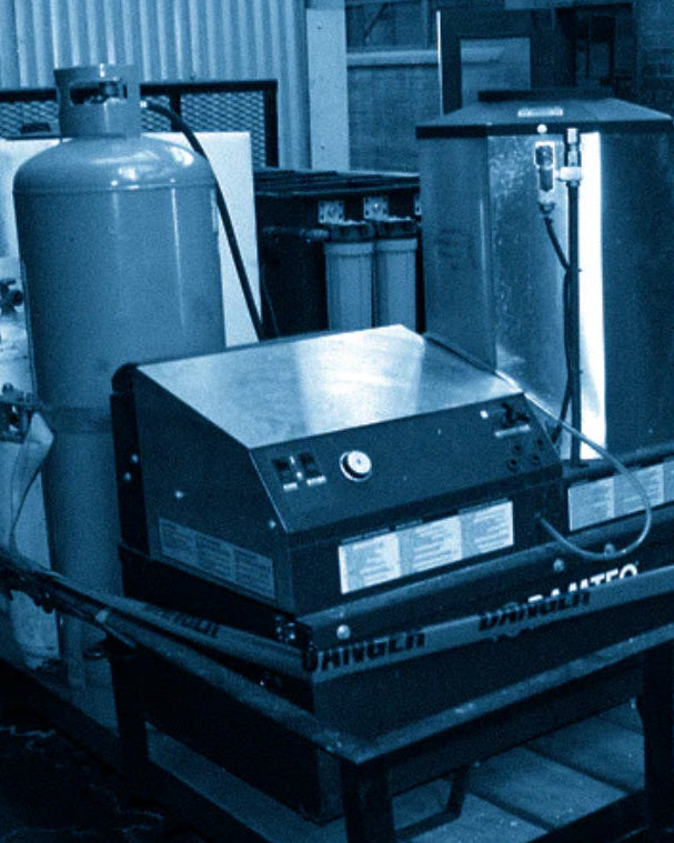 Master Blasterz dry ice, pressure washing, and other industrial equipment.